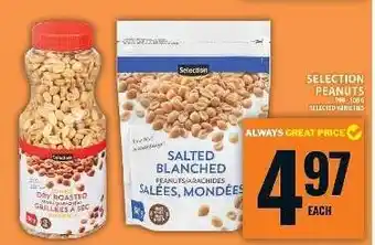 Food Basics SELECTION PEANUTS offer
