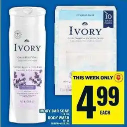 Food Basics Ivory Bar Soap / Body Wash offer
