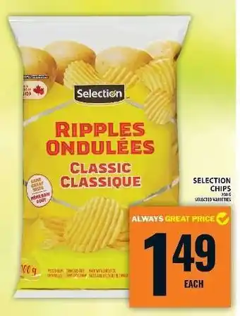 Food Basics SELECTION CHIPS offer