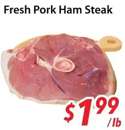 Bestco Food Mart Fresh pork ham steak offer