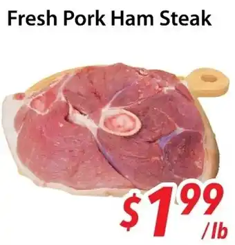 Bestco Food Mart Fresh pork ham steak offer