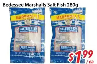 Bestco Food Mart Bedessee marshalls salt fish offer