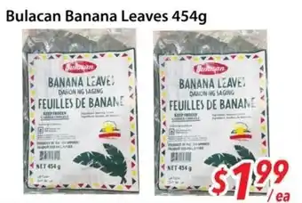 Bestco Food Mart Bulacan banana leaves offer