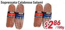 Bestco Food Mart Sopressata calabrese salami offer