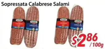 Bestco Food Mart Sopressata calabrese salami offer