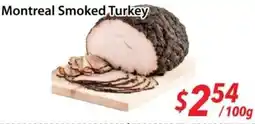 Bestco Food Mart Montreal smoked turkey offer