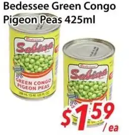 Bestco Food Mart Bedessee green congo pigeon peas offer