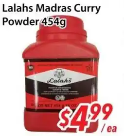 Bestco Food Mart Lalahs madras curry powder offer