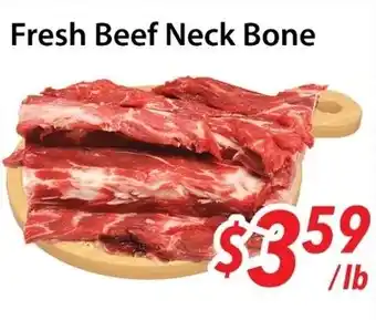 Bestco Food Mart Fresh beef neck bone offer