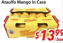 Bestco Food Mart Ataulfo mango in case offer