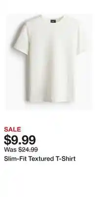 H&M Slim-Fit Textured T-Shirt offer