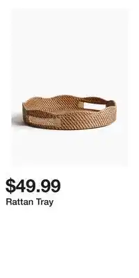 H&M Rattan Tray offer