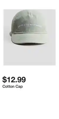 H&M Cotton Cap offer
