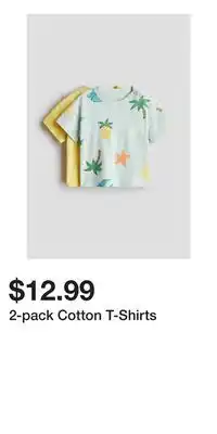 H&M 2-pack Cotton T-Shirts offer