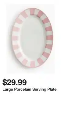 H&M Large Porcelain Serving Plate offer