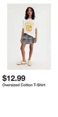 H&M Oversized Cotton T-Shirt offer