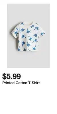 H&M Printed Cotton T-Shirt offer