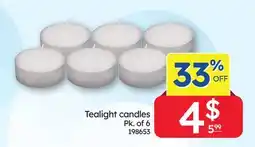 Rossy Tealight candles 6 offer