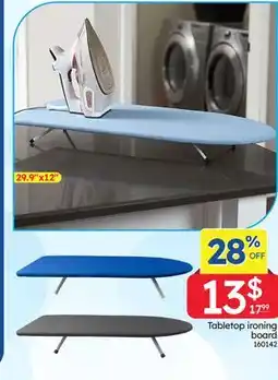 Rossy Tabletop ironing board offer