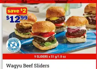 M & M Food Market Wagyu Beef Sliders offer