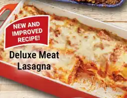 M & M Food Market Deluxe Meat Lasagna offer