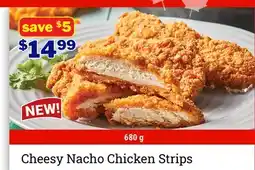 M & M Food Market Cheesy Nacho Chicken Strips offer