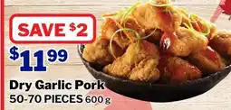 M & M Food Market Dry Garlic Pork offer