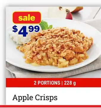 M & M Food Market Apple Crisps offer