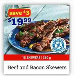 M & M Food Market Beef and Bacon Skewers offer