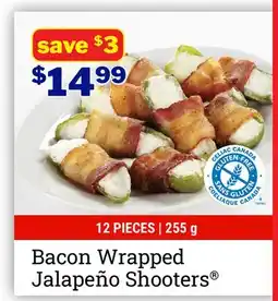 M & M Food Market Bacon Wrapped Jalapeño Shooters offer