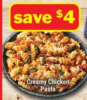 M & M Food Market Creamy Chicken Pasta offer