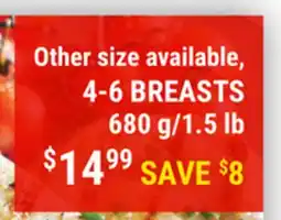 M & M Food Market Boneless, Skinless Chicken Breasts offer