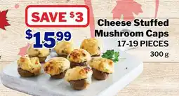 M & M Food Market Cheese Stuffed Mushroom Caps offer