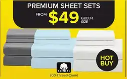 Leon's PREMIUM SHEET SETS offer