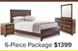 Leon's Nathan 6-Piece Queen Bedroom Package - Brown offer