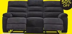 Leon's Lucie Reclining Sofa - Charcoal offer