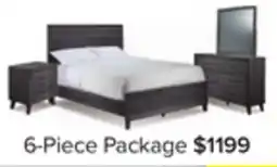 Leon's Miller 6-Piece Queen Panel Bedroom Package - Grey offer