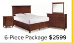 Leon's San Mateo 6-Piece Queen Bedroom Package-Tuscan offer