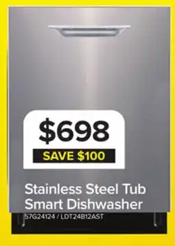 Leon's L2 Stainless Steel Smart Dishwasher with Sensor (52 dBA) - LDT24B12AST offer