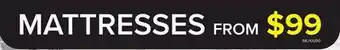 Leon's Bamboo Firm Twin Mattress offer