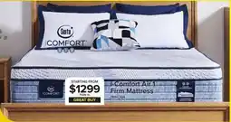 Leon's Serta iComfort AIR 1 Firm 11.5 offer