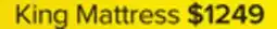 Leon's Kingsdown Percy Medium Euro Top King Mattress offer