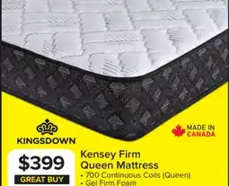 Leon's Kingsdown - Kensey Firm Queen Mattress offer