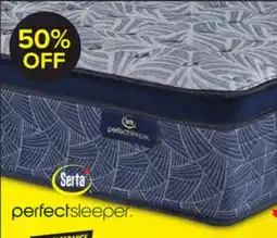 Leon's Serta Perfect Sleeper Triumph Firm Euro Top Mattress Collection offer