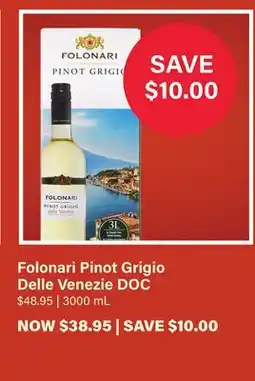 LCBO Folonari Pinot Grigio Delle Venezie DOC offer