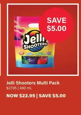 LCBO Jelli Shooters Multi Pack offer