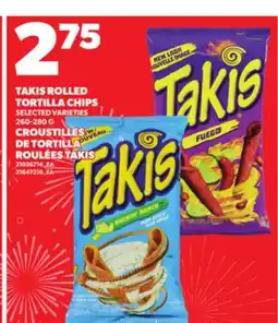 Independent City Market CROUSTILLES DE TORTILLA ROULÉES TAKIS, 260-280 G offer