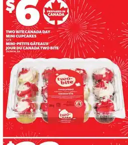 Independent City Market MINI-PETITS GÂTEAUX JOUR DU CANADA TWO BITE, 12'S offer