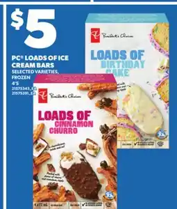 Independent City Market PC LOADS OF ICE CREAM BARS, 4'S offer