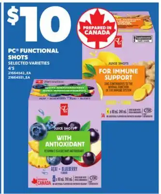 Independent City Market PC FUNCTIONAL SHOTS, 4'S offer